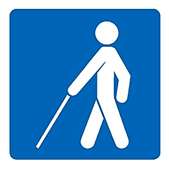 icon for the Blind